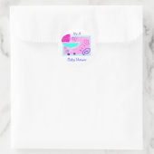 Baby Buggy Envelope Sticker Sjabloon (Tas)