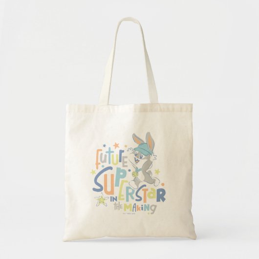 Baby BUGS BUNNY™ Future Superstar in training Tote Bag (Voorkant)
