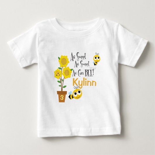 Baby Bumble Bee T-Shirt (Voorkant)