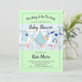 Baby bundel Baby shower Kaart (Staand voorkant)
