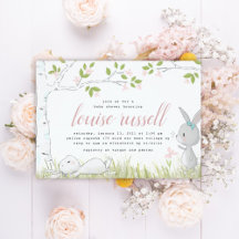 baby bunny baby shower