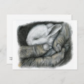 BABY BUNNY BRIEFKAART (Voorkant / Achterkant)