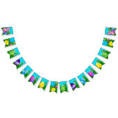 Baby Bunny Easter HAPPY EASTER Vlaggetjes (Alle)