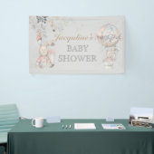 Baby Bunny Geslachtsneutrale heteluchtballon Spandoek (Beurs)