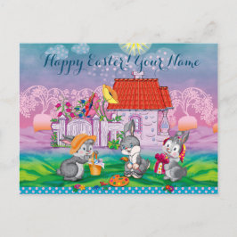 Baby Bunny little Briefkaart