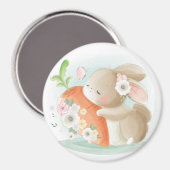 Baby Bunny Magnet Magneet (Voorkant / Achterkant)