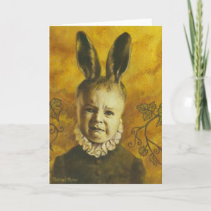 Baby Bunny Mutant Carte de voeux