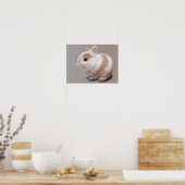 Baby Bunny Poster (Keuken)