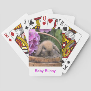 Baby Bunny Rabbit-spelkaarten Speelkaarten