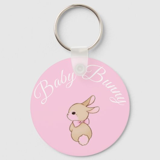 Baby bunny sleutelhanger (Voorkant)
