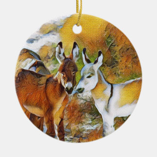 Baby Burros Ornament