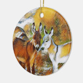 Baby Burros Ornament (Links)