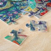 Baby by Gustav Klimt Peinture Art Jigsaw Puzzle (Côté)