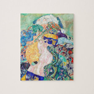 Baby by Gustav Klimt Peinture Art Jigsaw Puzzle