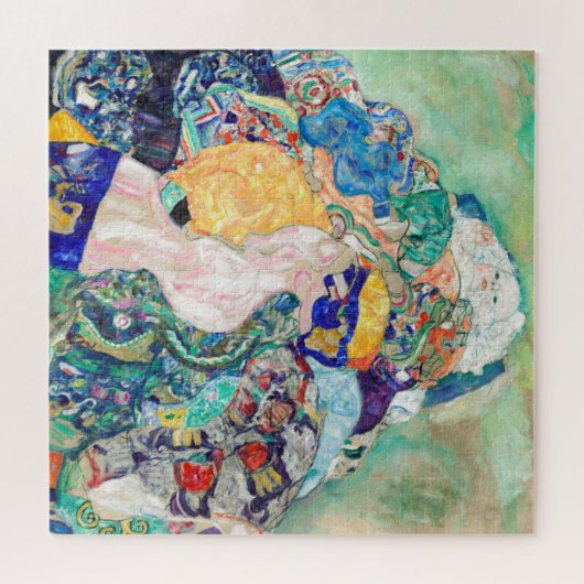 Baby by Gustav Klimt Peinture Art Jigsaw Puzzle (Horizontal)