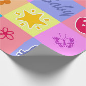 Baby Cadeaupapier (Hoek)