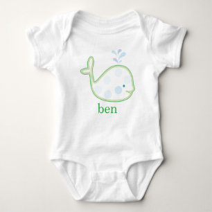 Baby Cadeaus - Baby Whale Romper