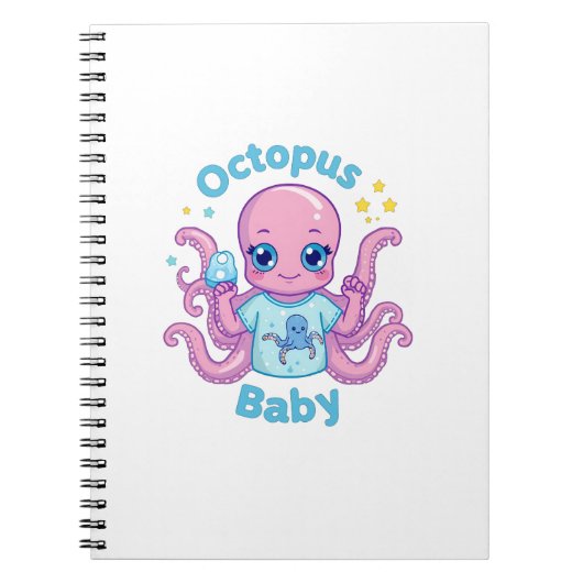 Baby carnet Octopus Baby (Devant)