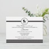 Baby Carriage Baby shower Kaart (Staand voorkant)