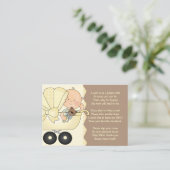 Baby Carriage - Boek Invoegen Kaart (Staand voorkant)