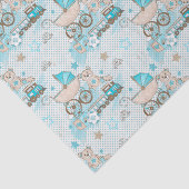 Baby Carriage Boy Tissuepapier (Detail)