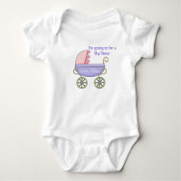 Baby Carriage Pink Baby Creeper