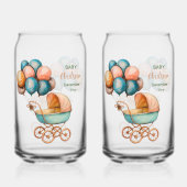 Baby Carriage Soda Glass (Verso)