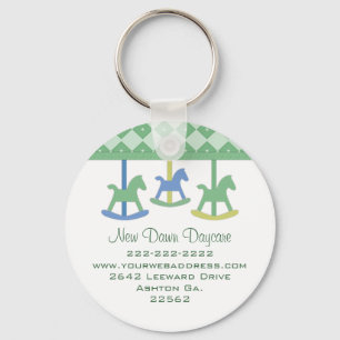 Baby Carrousel Business Magnet Sleutelhanger