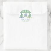 Baby Carrousel Collectie Ronde Sticker (Tas)