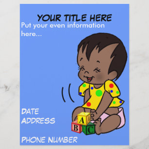 Baby Cartoon aan Personaliseren - brochure