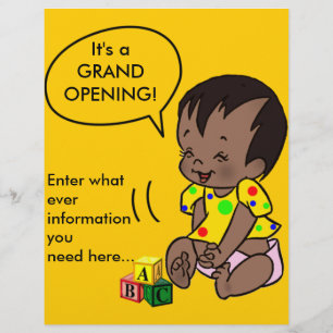 Baby Cartoon aan Personaliseren - brochure