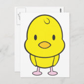 Baby Cartoon Briefkaart (Voorkant / Achterkant)