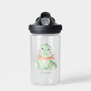 Baby Cartoon Dinosaur Persoonlijk Waterfles