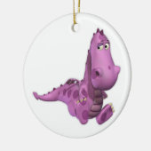 Baby Cartoon Dragons: roky Keramisch Ornament (Links)