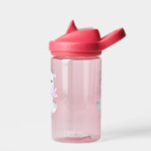 Baby Cartoon Hippopotamus Persoonlijk Waterfles (Links)