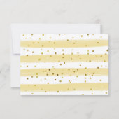 Baby Cat et fleurs 1er anniversaire Merci (Dos)