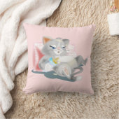 Baby Cat Funny Sierkussen - (Deken)