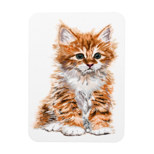 Baby Cat Magnet Gift Magneet (Verticaal)