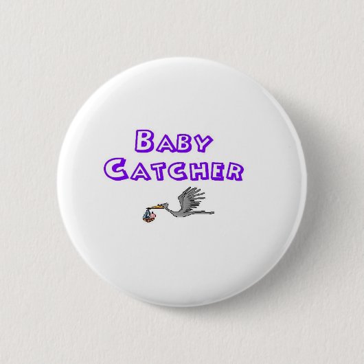 baby catcher ronde button 5,7 cm (Voorkant)