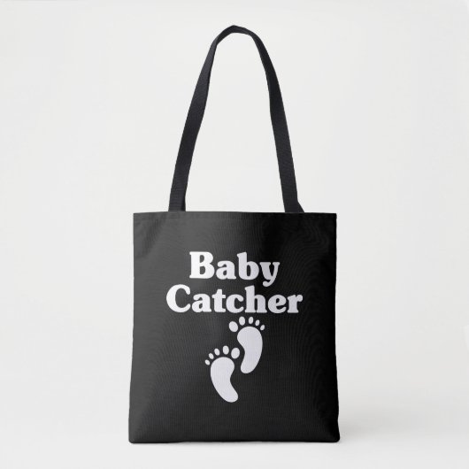 Baby Catcher verlosvrouw Cute Doula Birth Draagtas (Voorkant)
