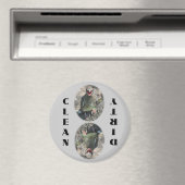 Baby Cedar Waxwing Bird Dishwasmachine Magneet (Insitu (Vaatwasser))