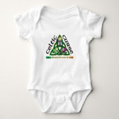 Baby Celtic Curse-uitrusting Romper (Voorkant)