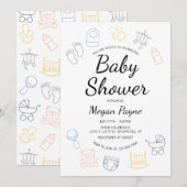 Baby centraal kaart (Voorkant / Achterkant)