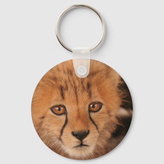 Baby Cheetah Sleutelhanger (Voorkant)