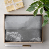 Baby Cherub Angels in Hemels Dialoog Decoupage Tissuepapier (Geschenk)