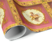 Baby Cherub Holiday Joy Cadeaupapier (Rol Hoek)