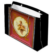 Baby Cherub Holiday Joy Groot Cadeauzakje (Achterkant Gekanteld)