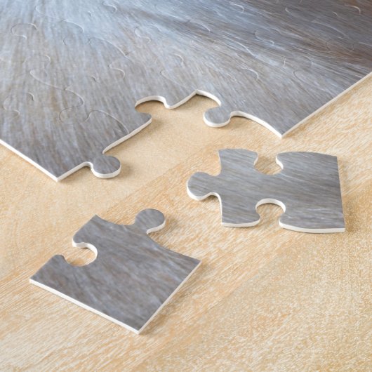 Baby Chèvre sur un puzzle d'enfant de ferme (Côté)