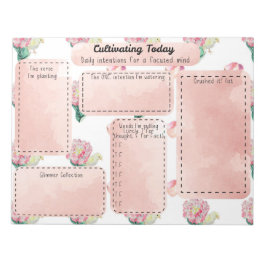 Baby Chick Fresh Spring Mindset Daily Intention Notitieblok