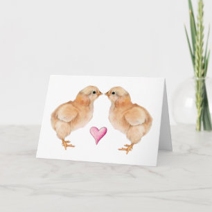 Baby Chick Love Kaart